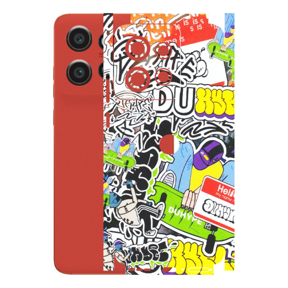 Motorola Phone Skins (All Models) - Dope Graffiti - Matte Finish (M-61) Motorola Edge 50 Neo (5G)