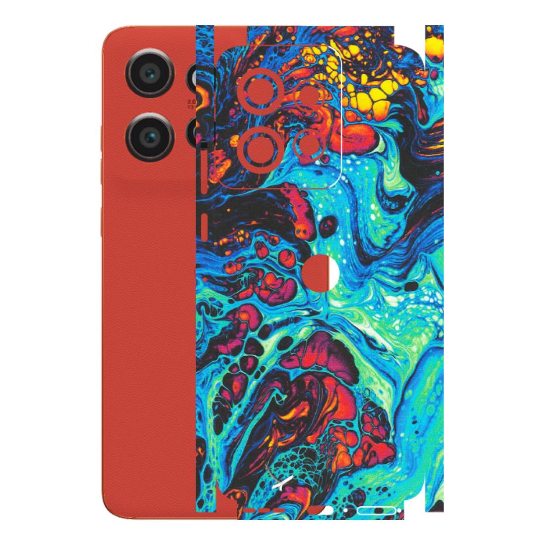 Motorola Phone Skins (All Models) - Majestic Galactic Marbel - Matte Finish (M-85) Motorola Edge 50 Neo (5G)
