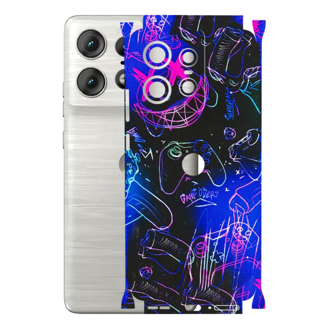 Motorola Phone Skins (All Models) - Gamers Paradise - 3D Embossed Finish (L-258) Motorola Edge 50 PRO (5G)