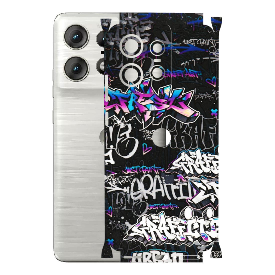 Motorola Phone Skins (All Models) - Graffiti Killer - 3D Embossed Finish (L-274) Motorola Edge 50 PRO (5G)