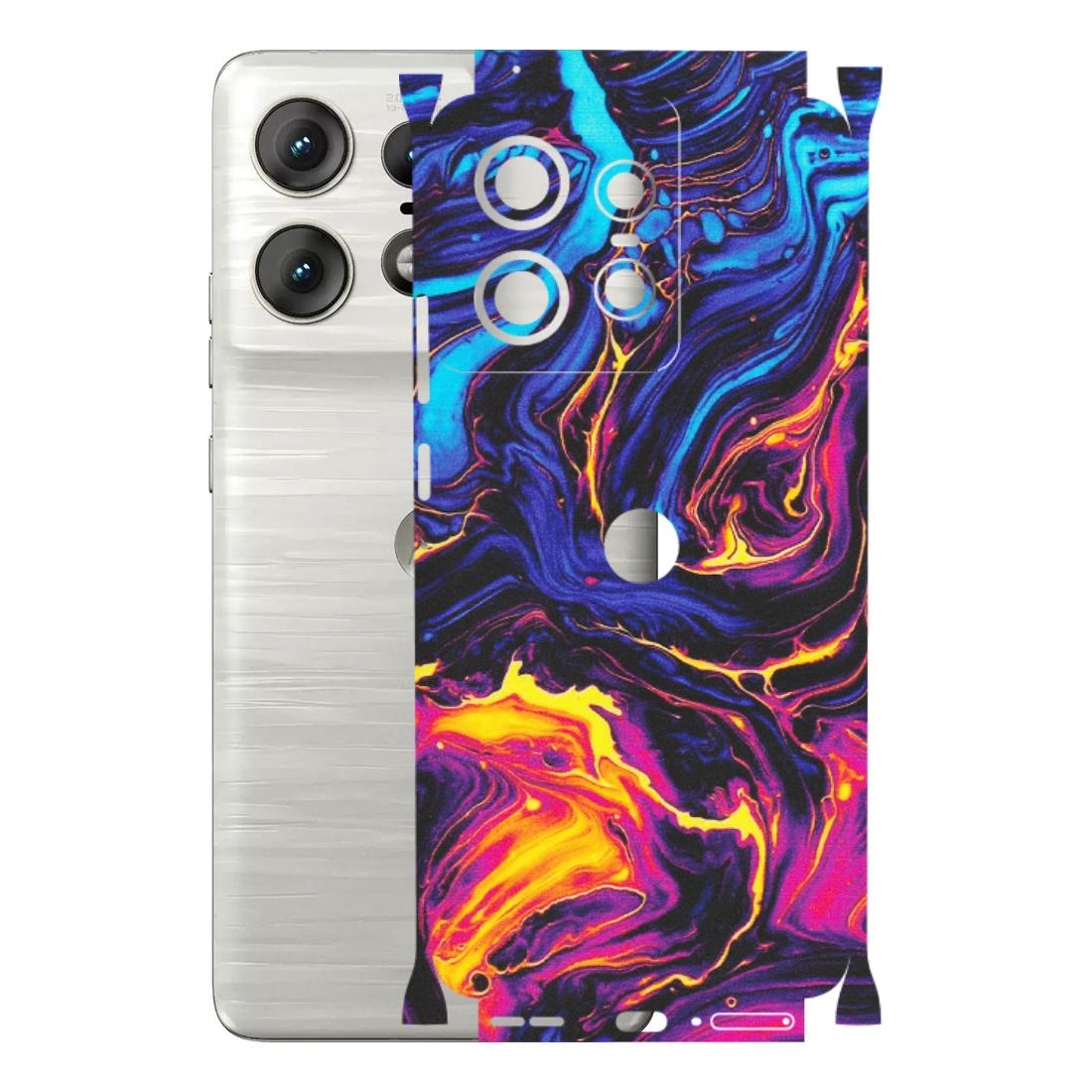 Motorola Phone Skins (All Models) - Abstract Paint Classy - Matte Finish (M-15) Motorola Edge 50 PRO (5G)