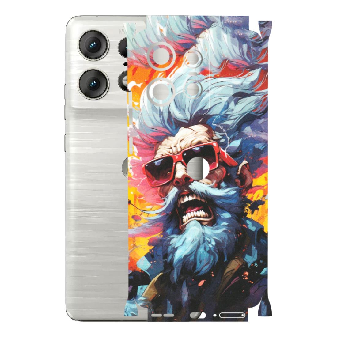 Motorola Phone Skins (All Models) - Daddy Cool Character - Matte Finish (M-43) Motorola Edge 50 PRO (5G)