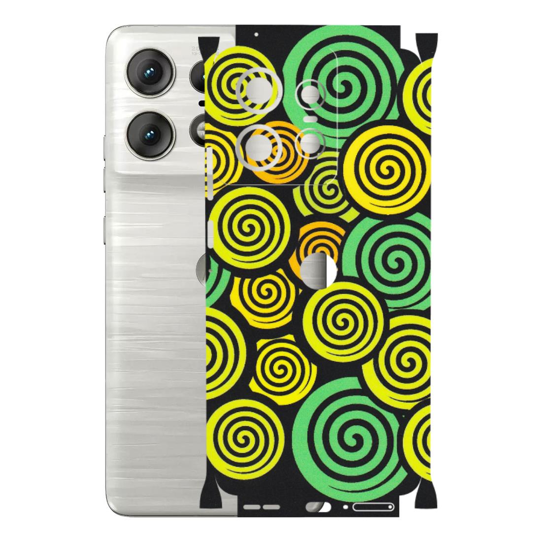 Motorola Phone Skins (All Models) - Crazy Spiral - Matte Finish (M-91) Motorola Edge 50 PRO (5G)