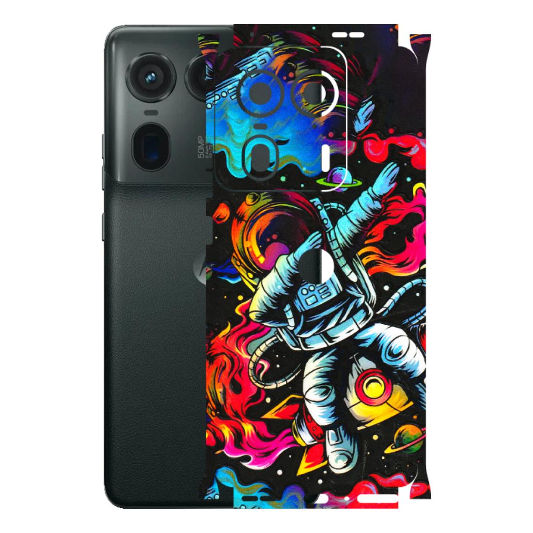 Motorola Phone Skins (All Models) - Astronaut Dope - 3D Embossed Finish (L-191) Motorola Edge 50 Ultra (5G)