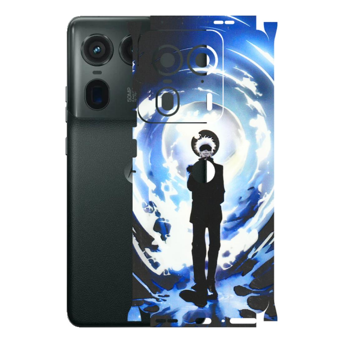 Motorola Phone Skins (All Models) - Jujustu Kaisen Anime Manga - 3D Embossed Finish (L-317) Motorola Edge 50 Ultra (5G)