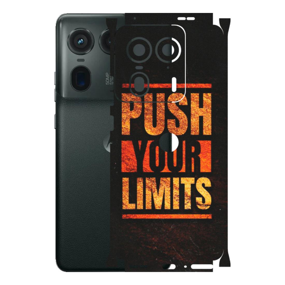 Motorola Phone Skins (All Models) - Push Your Limits - Matte Finish (M-118) Motorola Edge 50 Ultra (5G)