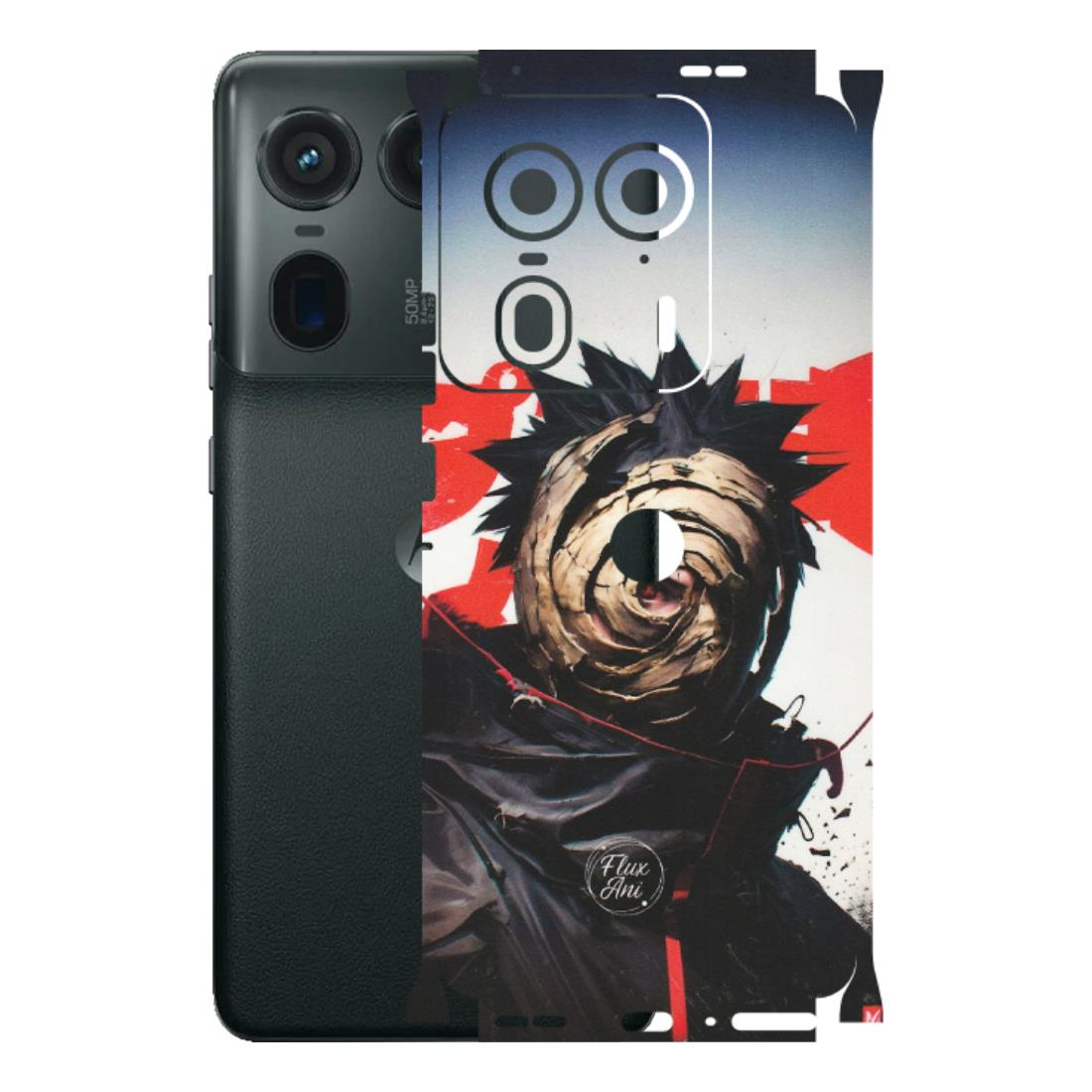 Motorola Phone Skins (All Models) - Obito Uchiha Cool Anime - Matte Finish (M-134) Motorola Edge 50 Ultra (5G)