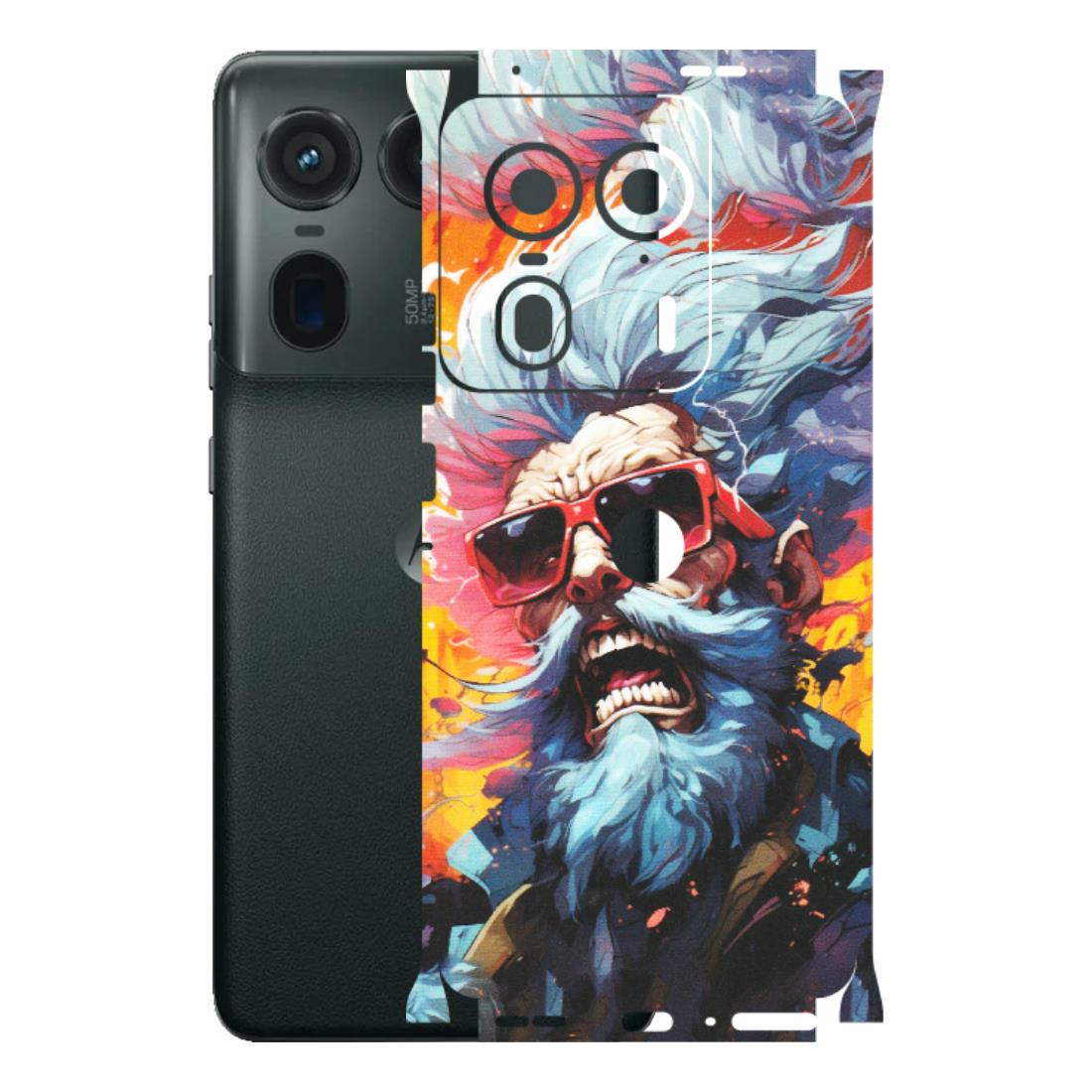 Motorola Phone Skins (All Models) - Daddy Cool Character - Matte Finish (M-43) Motorola Edge 50 Ultra (5G)