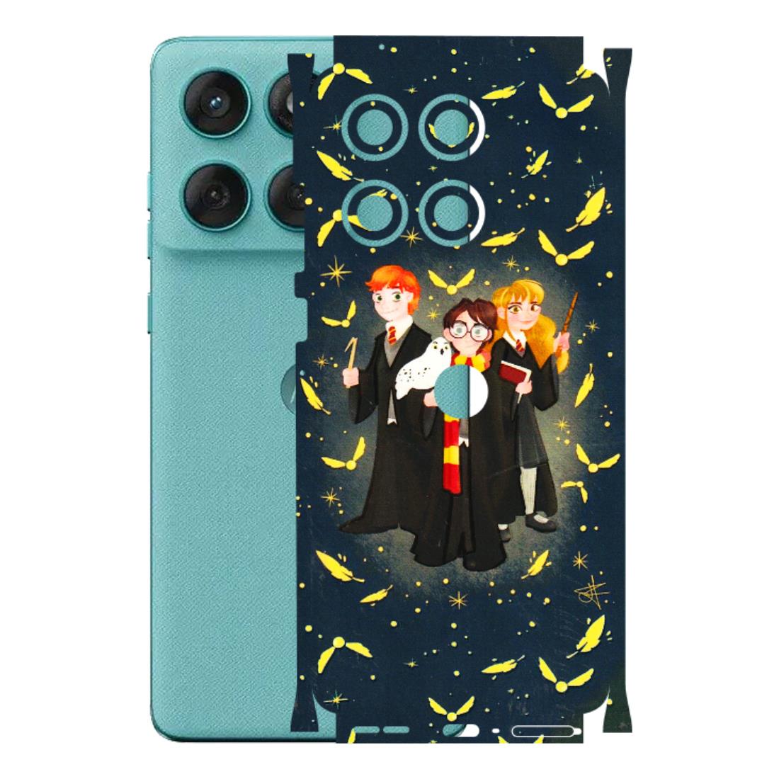 Motorola Phone Skins (All Models) - Harry Potter - 3D Embossed Finish (L-183) Motorola Edge 60 Fusion (5G)