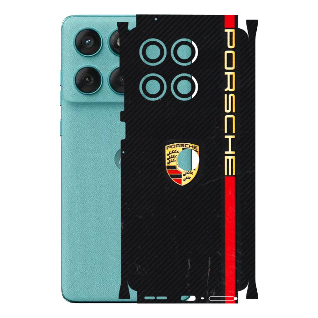 Motorola Phone Skins (All Models) - Premium Porsche - 3D Embossed Finish (L-225) Motorola Edge 60 Fusion (5G)