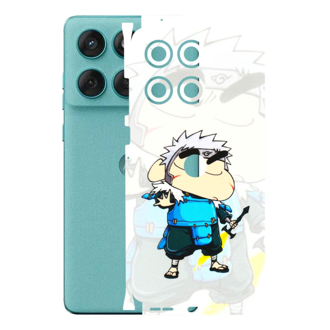 Motorola Phone Skins (All Models) - Angry Young Shinchan - 3D Embossed Finish (L-226) Motorola Edge 60 Fusion (5G)