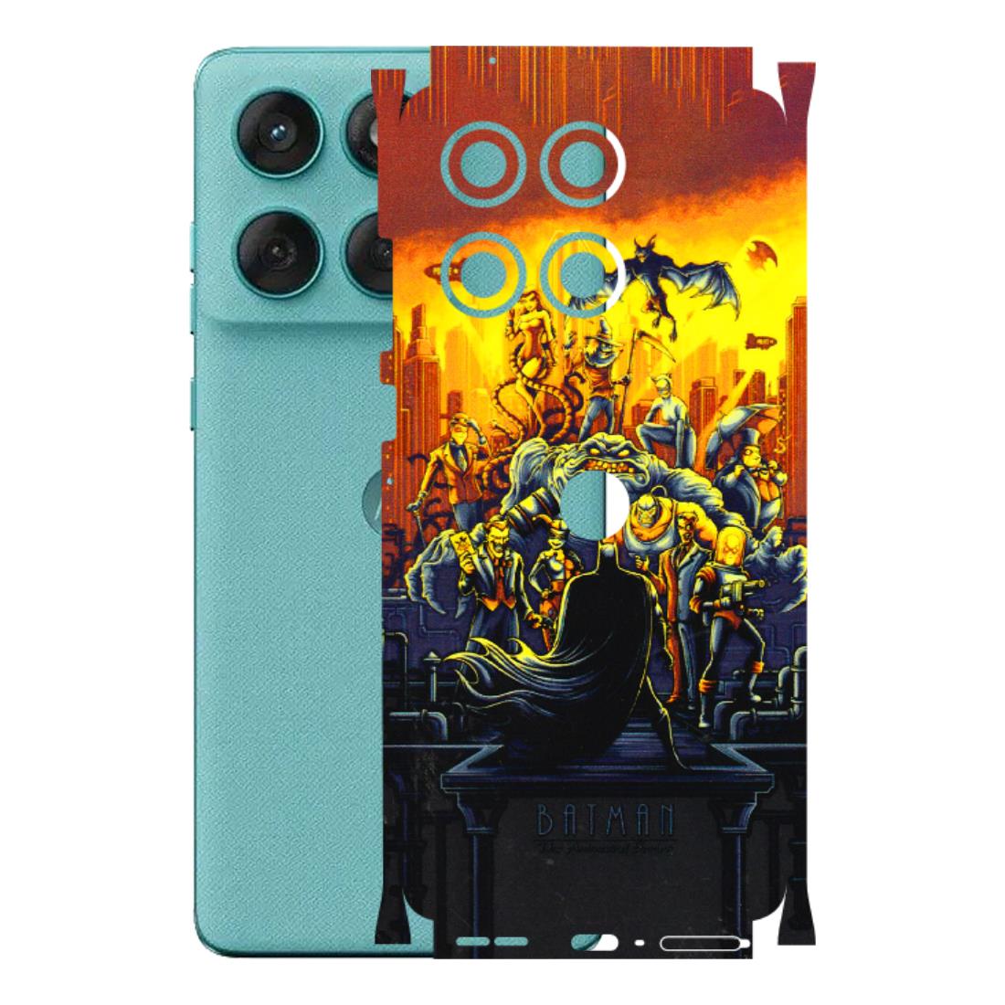 Motorola Phone Skins (All Models) - Games Doodles - 3D Embossed Finish (L-24) Motorola Edge 60 Fusion (5G)