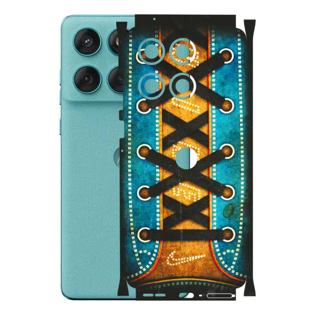 Motorola Phone Skins (All Models) - Sneakers Lover Nike - 3D Embossed Finish (L-262) Motorola Edge 60 Fusion (5G)