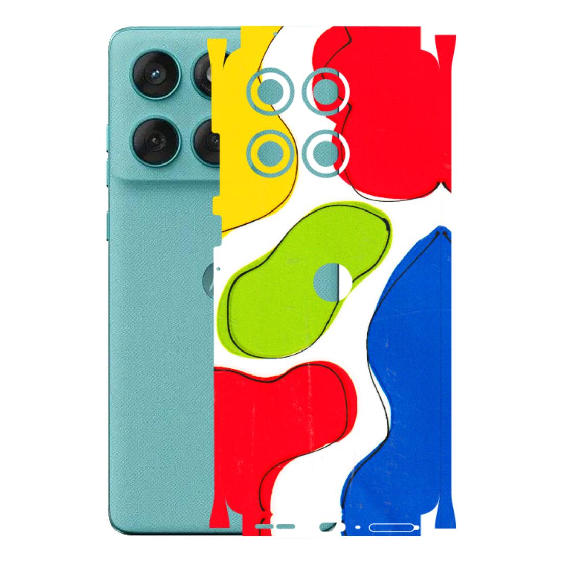 Motorola Phone Skins (All Models) - RGB Colour Paint - 3D Embossed Finish (L-284) Motorola Edge 60 Fusion (5G)