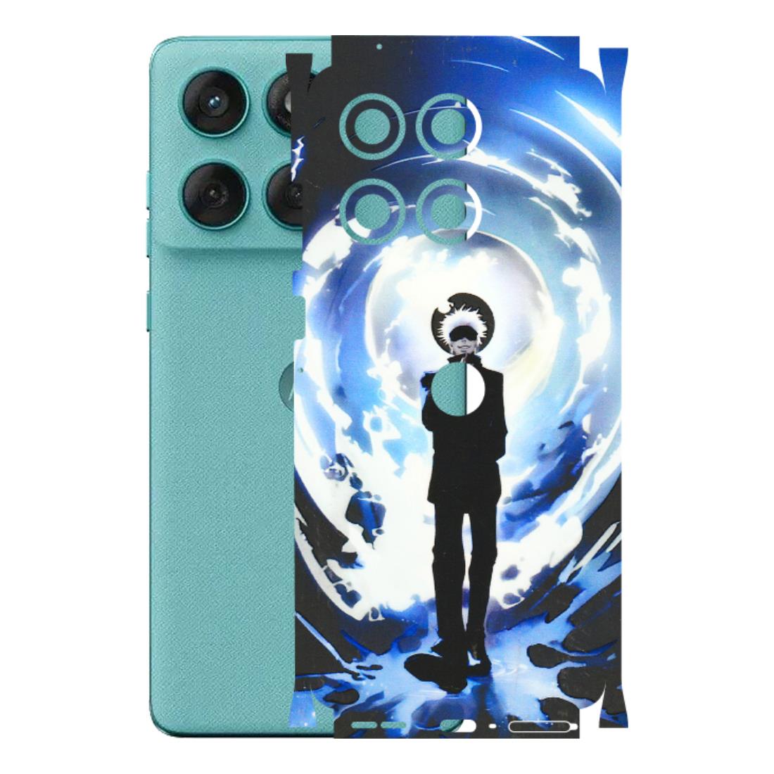 Motorola Phone Skins (All Models) - Jujustu Kaisen Anime Manga - 3D Embossed Finish (L-317) Motorola Edge 60 Fusion (5G)