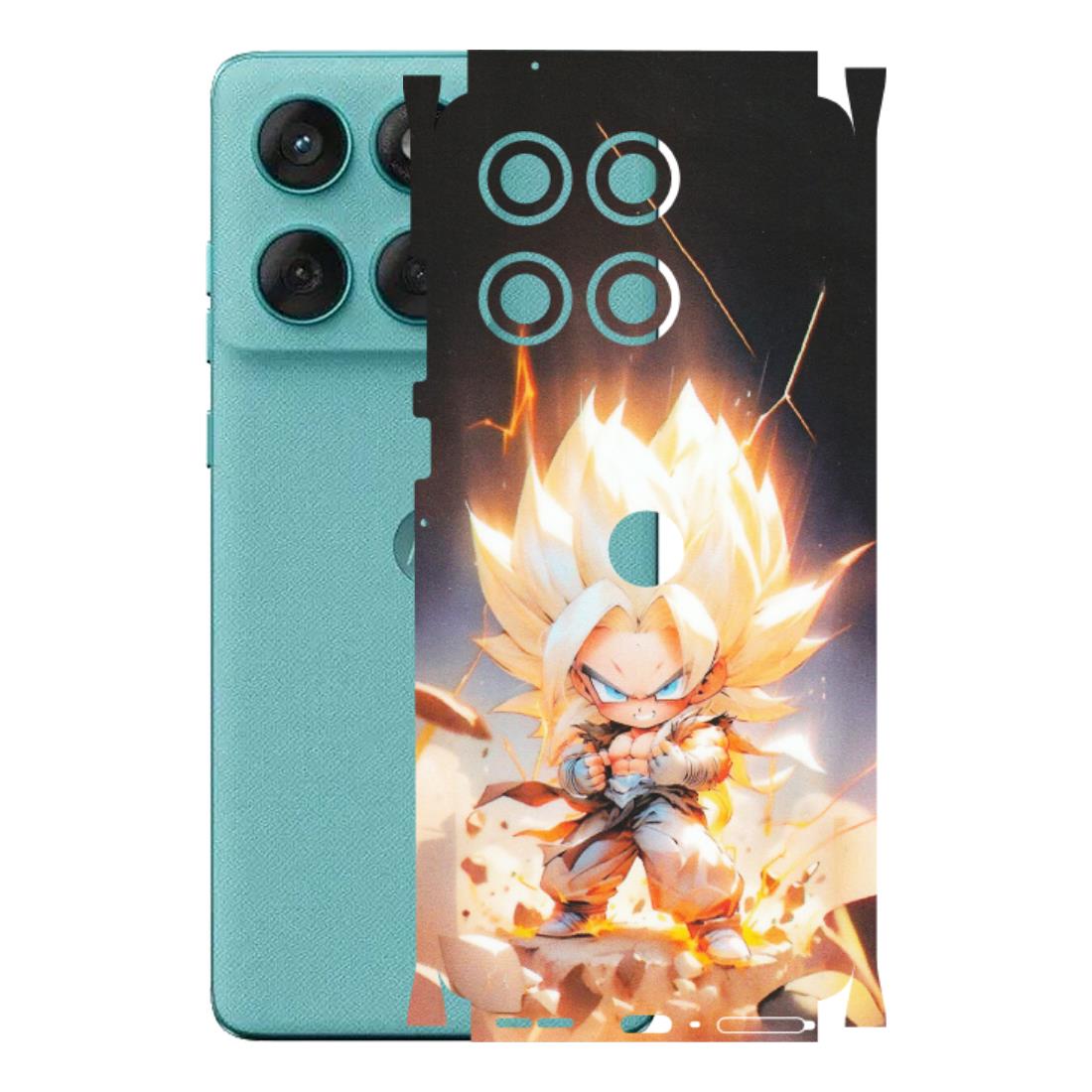 Motorola Phone Skins (All Models) - Goku Dragon Cute Anime - Matte Finish (M-131) Motorola Edge 60 Fusion (5G)