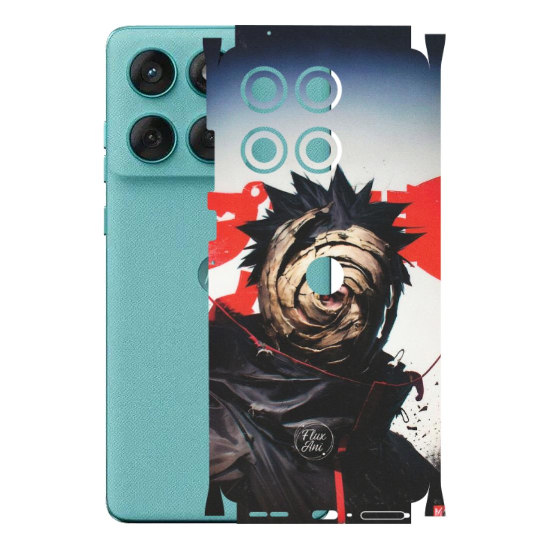 Motorola Phone Skins (All Models) - Obito Uchiha Cool Anime - Matte Finish (M-134) Motorola Edge 60 Fusion (5G)