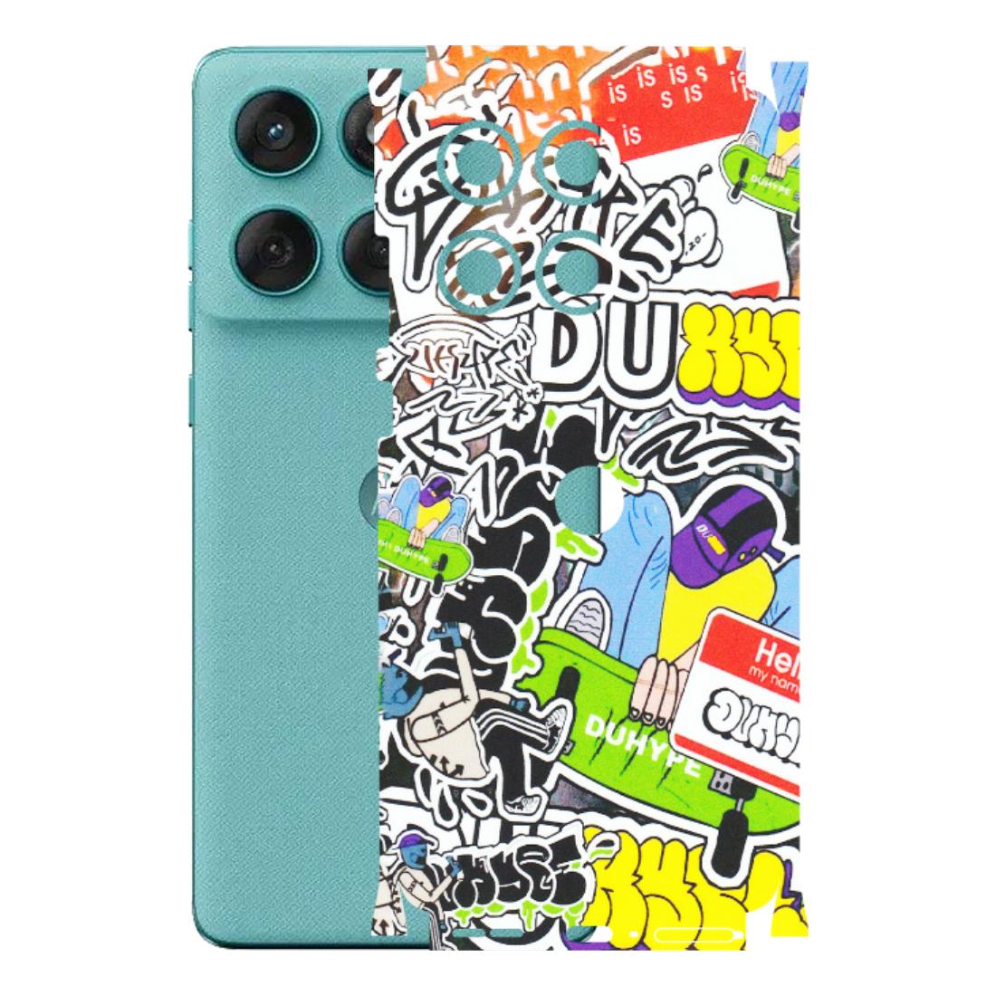 Motorola Phone Skins (All Models) - Dope Graffiti - Matte Finish (M-61) Motorola Edge 60 Fusion (5G)