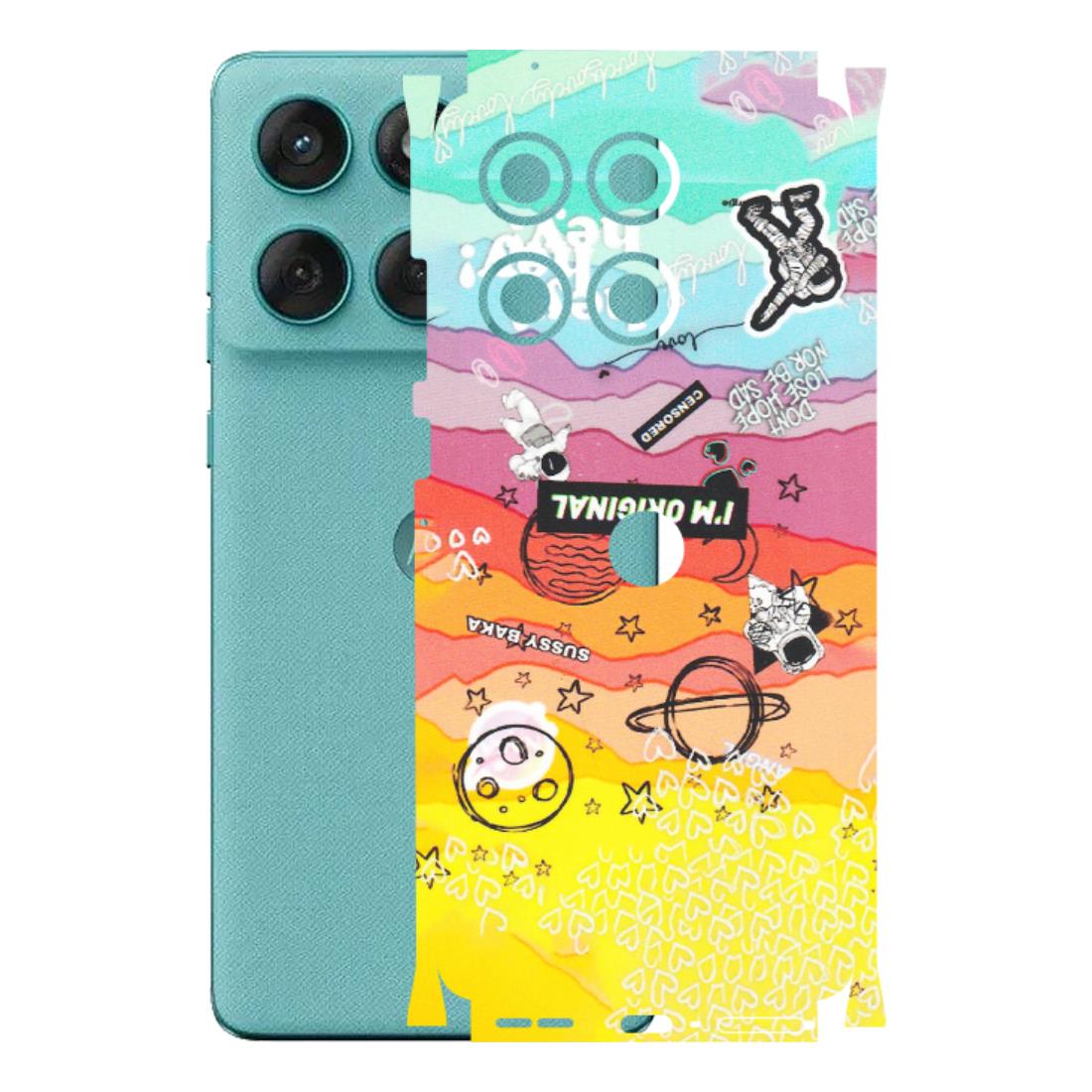Motorola Phone Skins (All Models) - The Original Astronaut - Matte Finish (M-79) Motorola Edge 60 Fusion (5G)