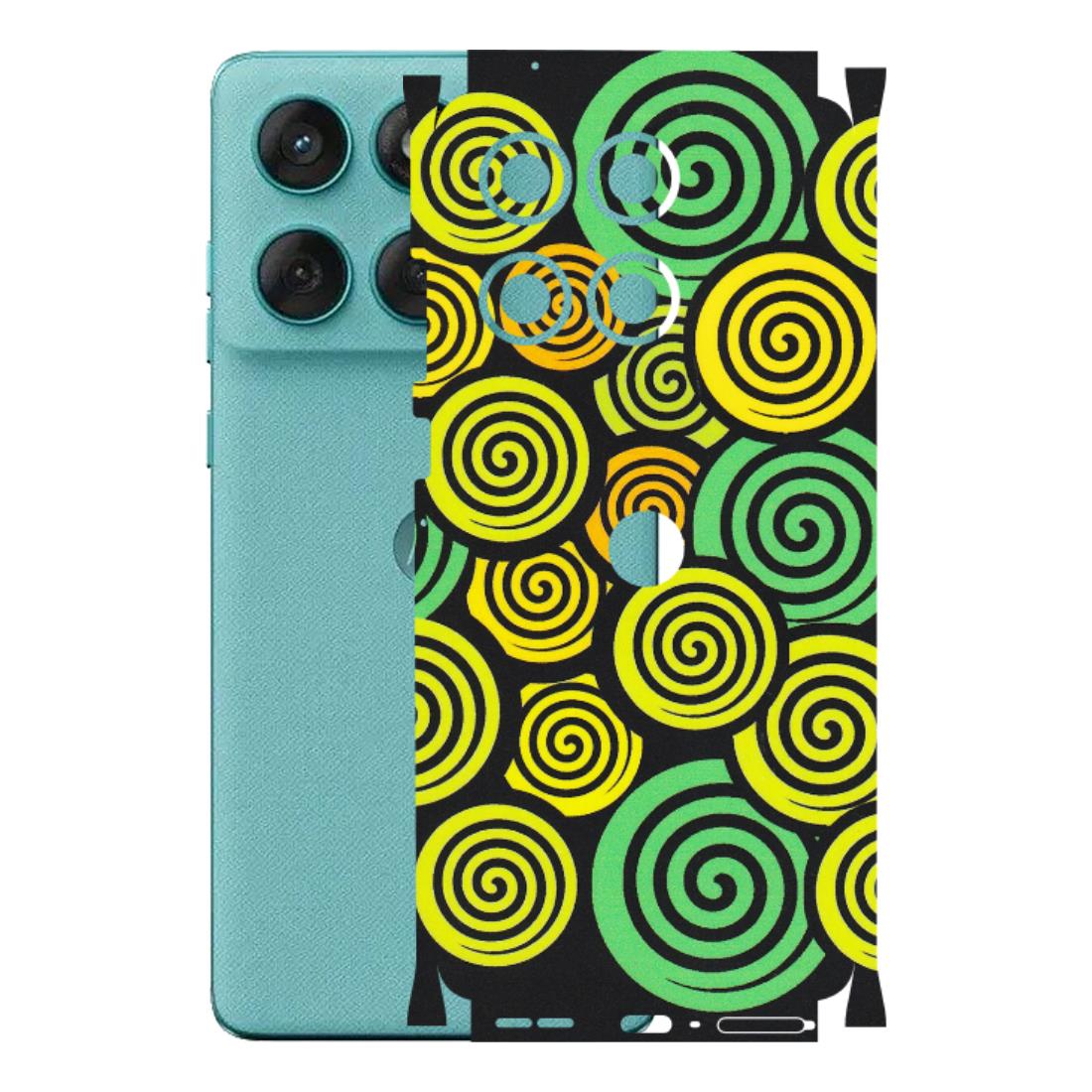 Motorola Phone Skins (All Models) - Crazy Spiral - Matte Finish (M-91) Motorola Edge 60 Fusion (5G)