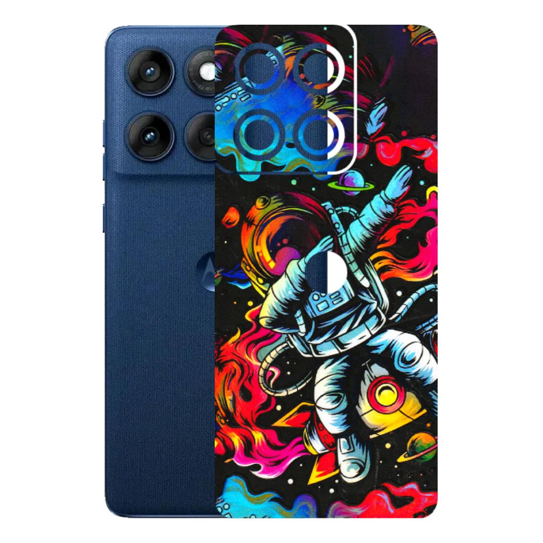 Motorola Phone Skins (All Models) - Astronaut Dope - 3D Embossed Finish (L-191) Motorola Edge 60