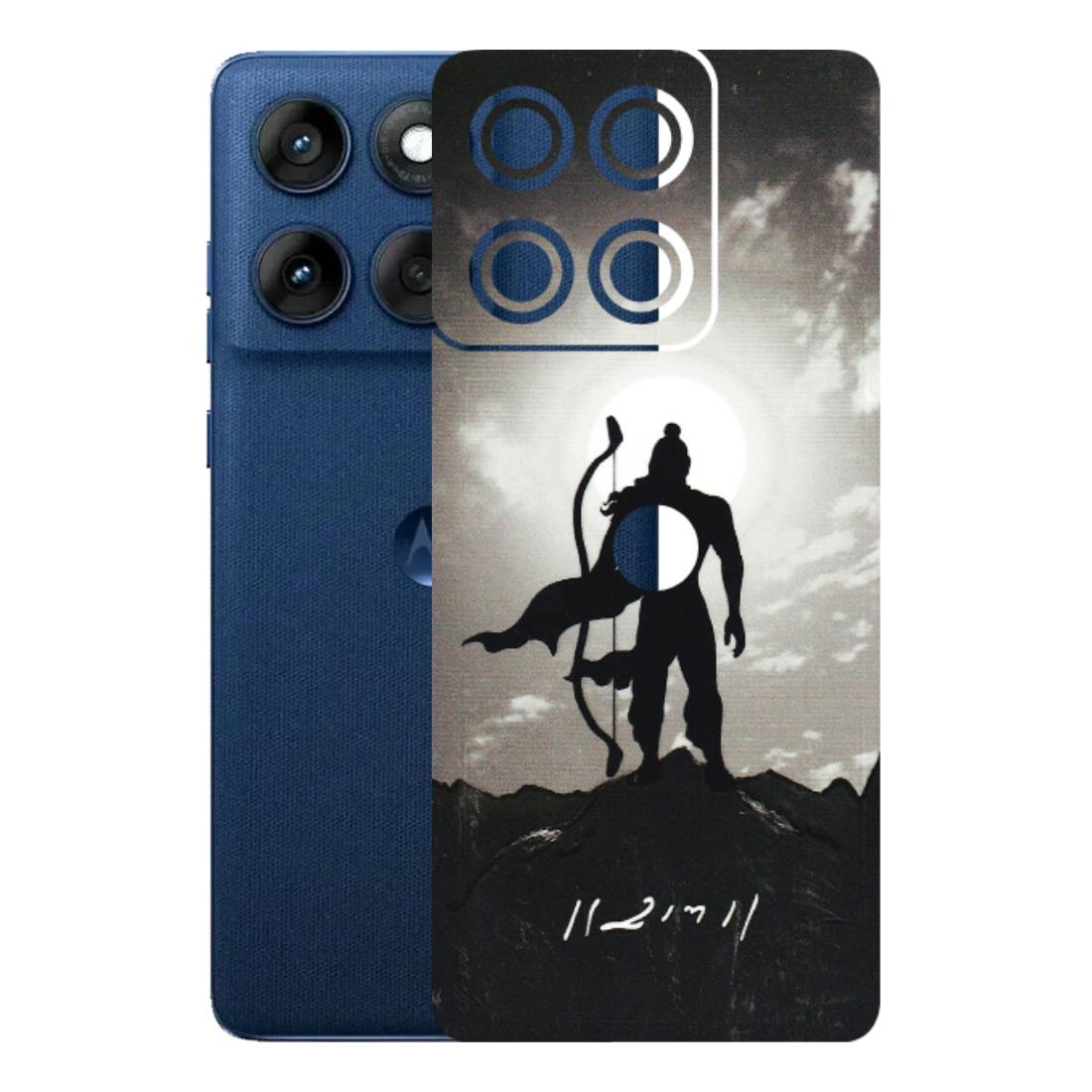 Motorola Phone Skins (All Models) - Jai Siya Ram - 3D Embossed Finish (L-200) Motorola Edge 60