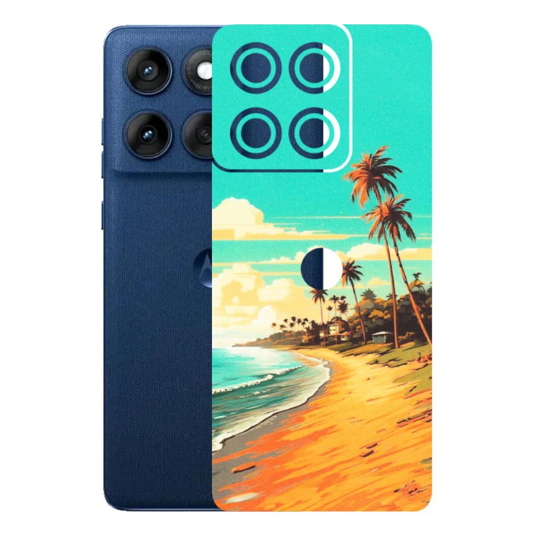 Motorola Phone Skins (All Models) - Miami Beach - Matte Finish (M-136) Motorola Edge 60