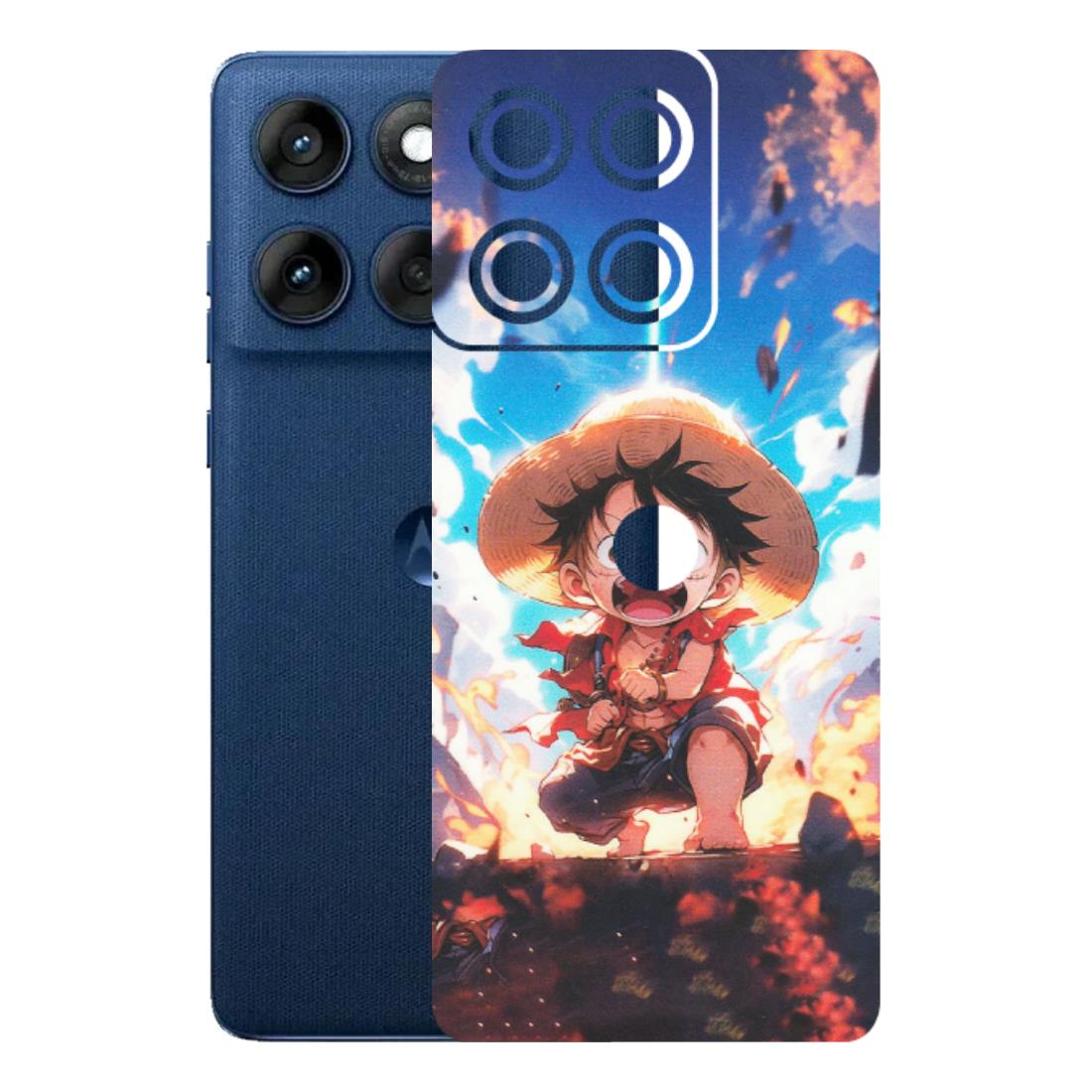 Motorola Phone Skins (All Models) - Toon One Piece Cute Character - Matte Finish (M-35) Motorola Edge 60