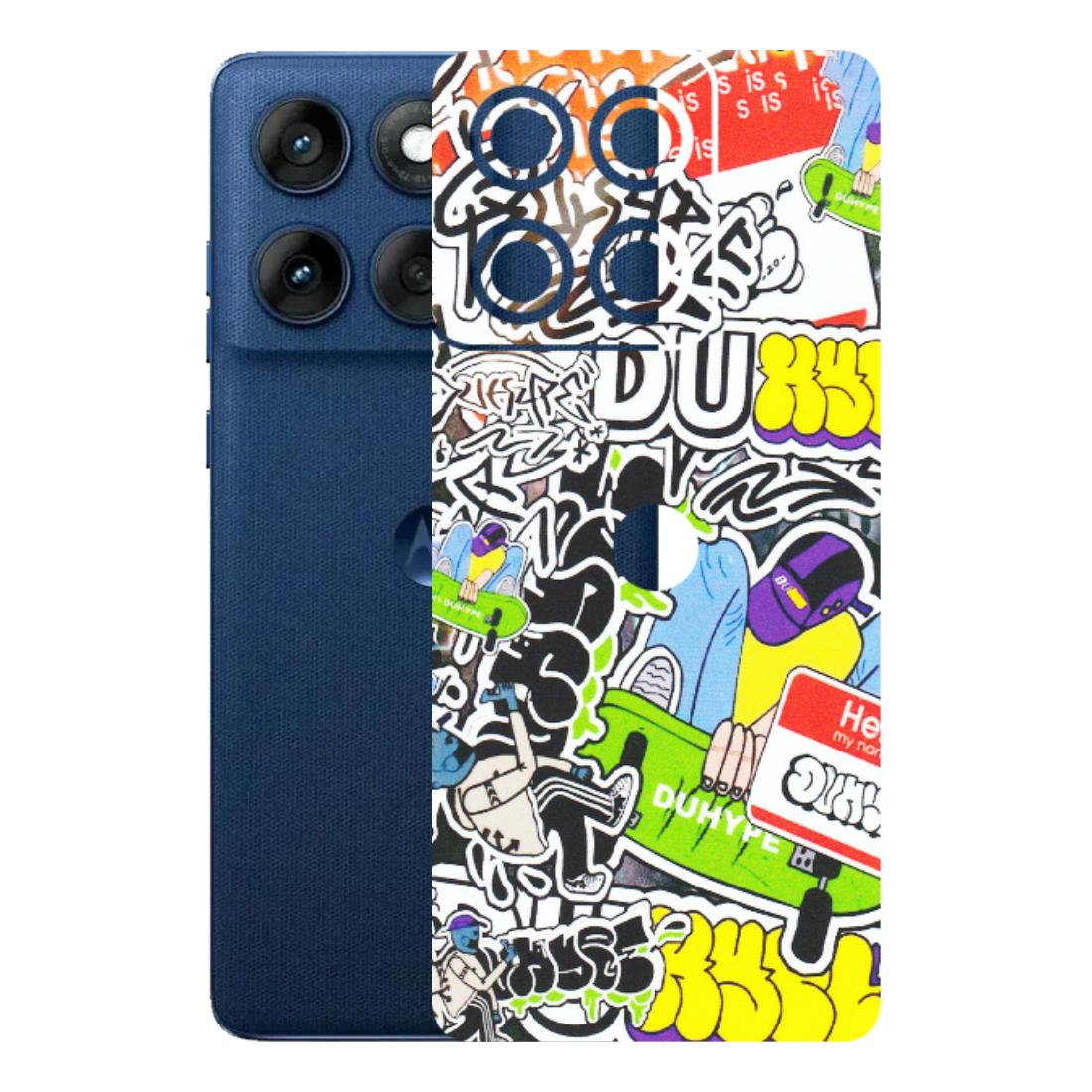Motorola Phone Skins (All Models) - Dope Graffiti - Matte Finish (M-61) Motorola Edge 60