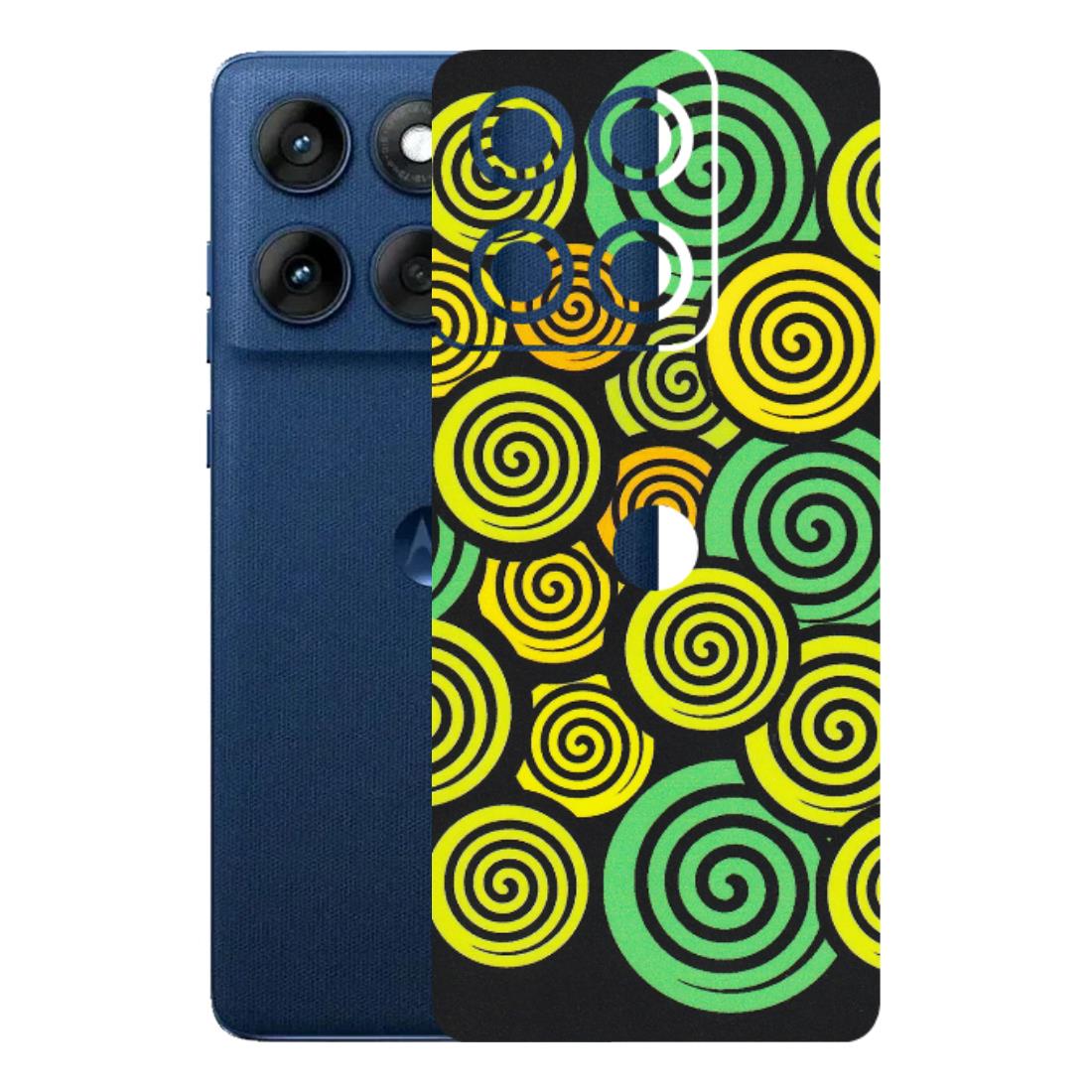 Motorola Phone Skins (All Models) - Crazy Spiral - Matte Finish (M-91) Motorola Edge 60