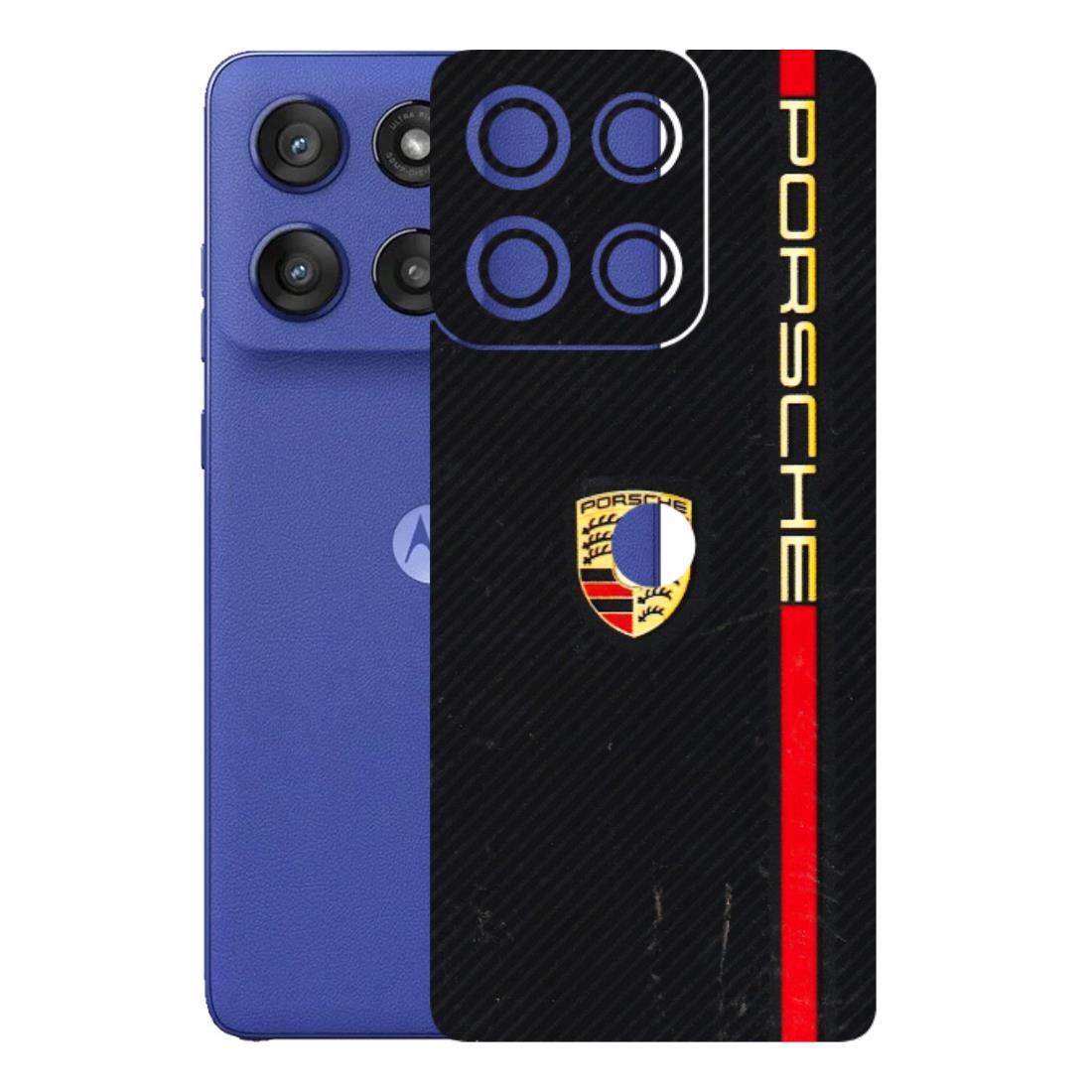 Motorola Phone Skins (All Models) - Premium Porsche - 3D Embossed Finish (L-225) Motorola Edge 60 Stylus
