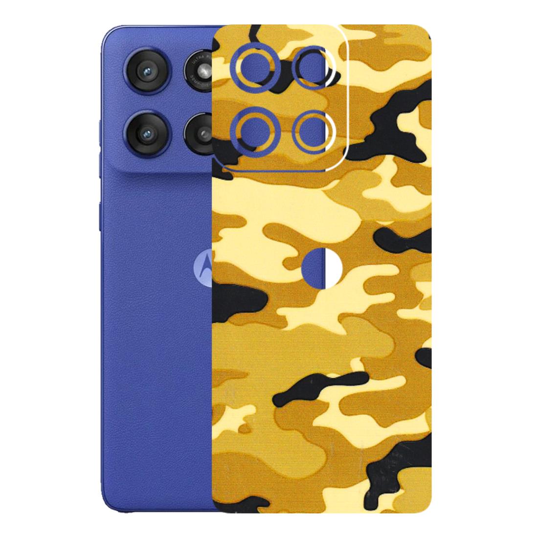 Motorola Phone Skins (All Models) - Indian Camo - 3D Embossed Finish (L-228) Motorola Edge 60 Stylus