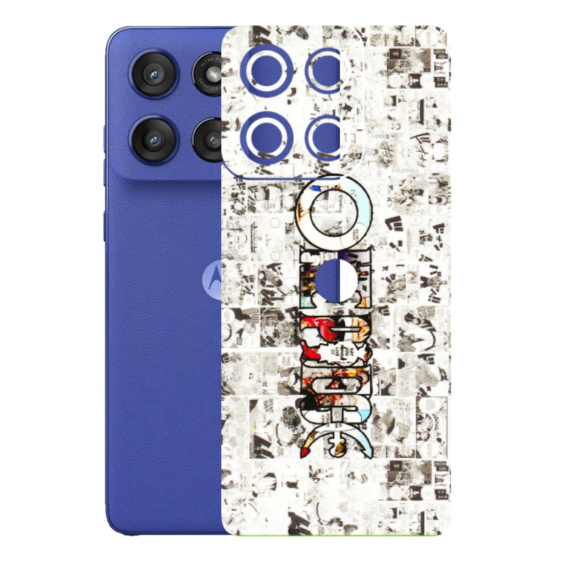Motorola Phone Skins (All Models) - One Piece Manga - 3D Embossed Finish (L-26) Motorola Edge 60 Stylus
