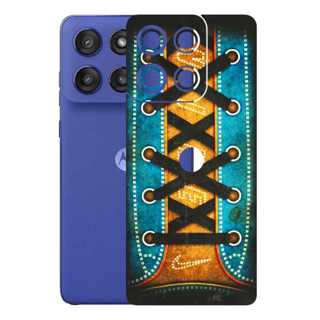 Motorola Phone Skins (All Models) - Sneakers Lover Nike - 3D Embossed Finish (L-262) Motorola Edge 60 Stylus