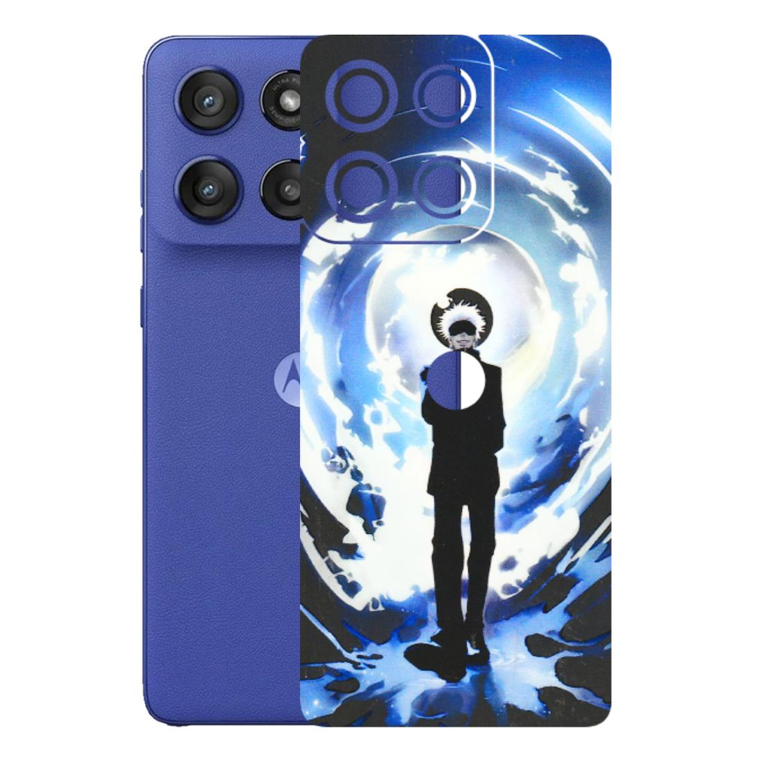 Motorola Phone Skins (All Models) - Jujustu Kaisen Anime Manga - 3D Embossed Finish (L-317) Motorola Edge 60 Stylus