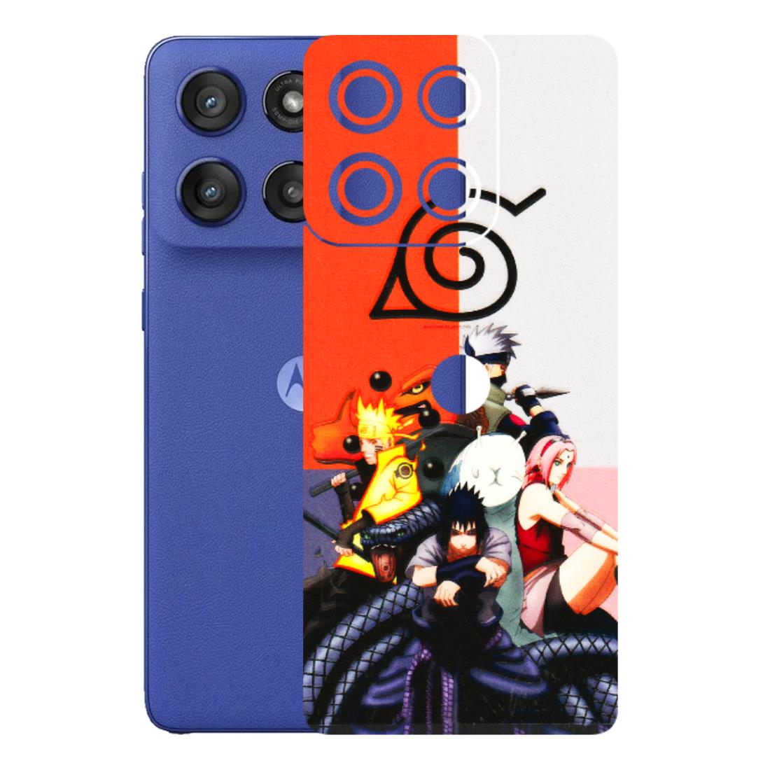 Motorola Phone Skins (All Models) - Naruto Final Fight - 3D Embossed Finish (L-33) Motorola Edge 60 Stylus