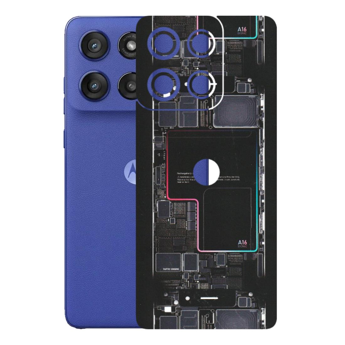 Motorola Phone Skins (All Models) - Motherboard Circuit Layout - Matte Finish (M-117) Motorola Edge 60 Stylus