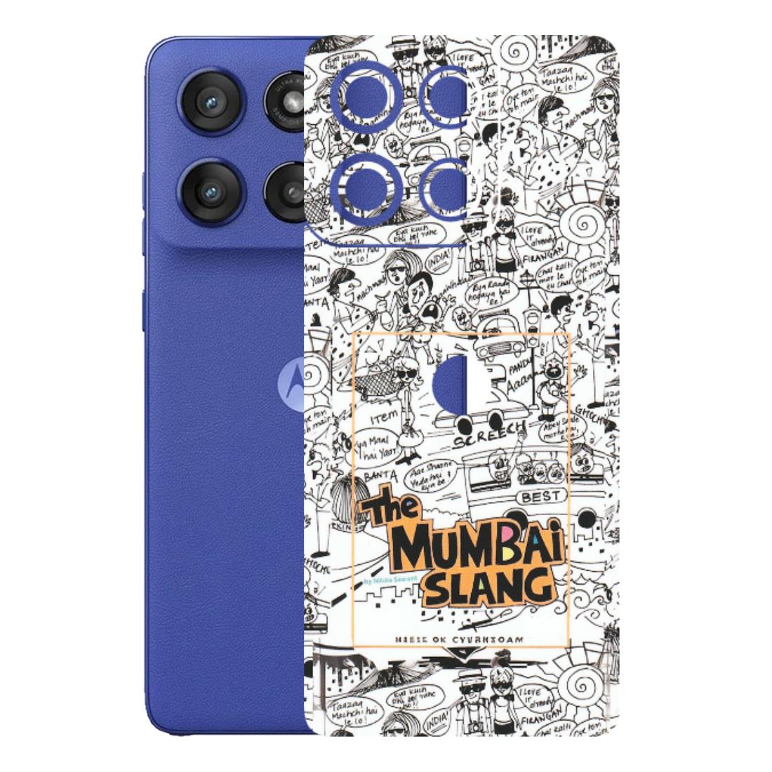 Motorola Phone Skins (All Models) - The Mumbai Slang - Matte Finish (M-142) Motorola Edge 60 Stylus
