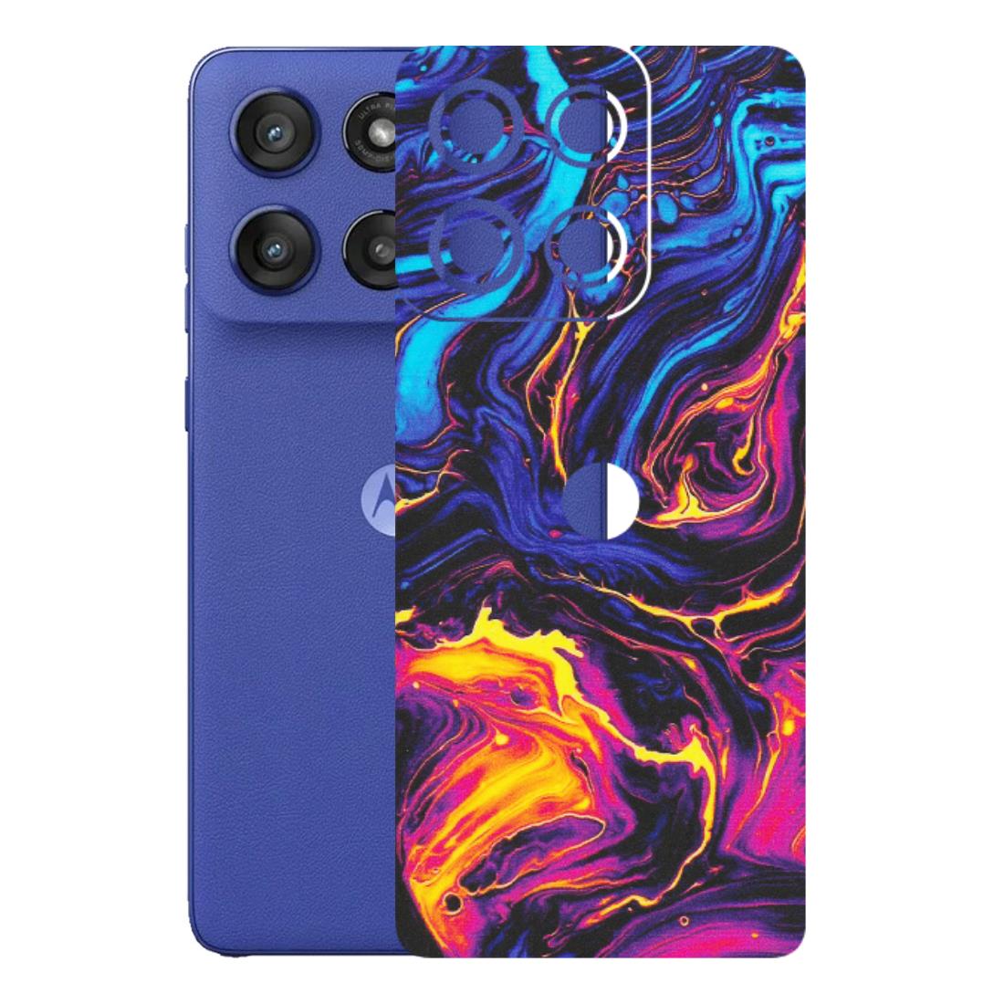 Motorola Phone Skins (All Models) - Abstract Paint Classy - Matte Finish (M-15) Motorola Edge 60 Stylus