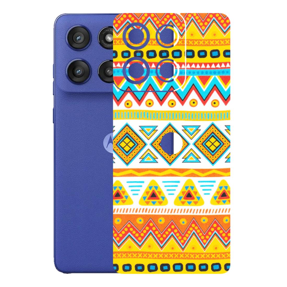 Motorola Phone Skins (All Models) - Mexican Abstract - Matte Finish (M-71) Motorola Edge 60 Stylus