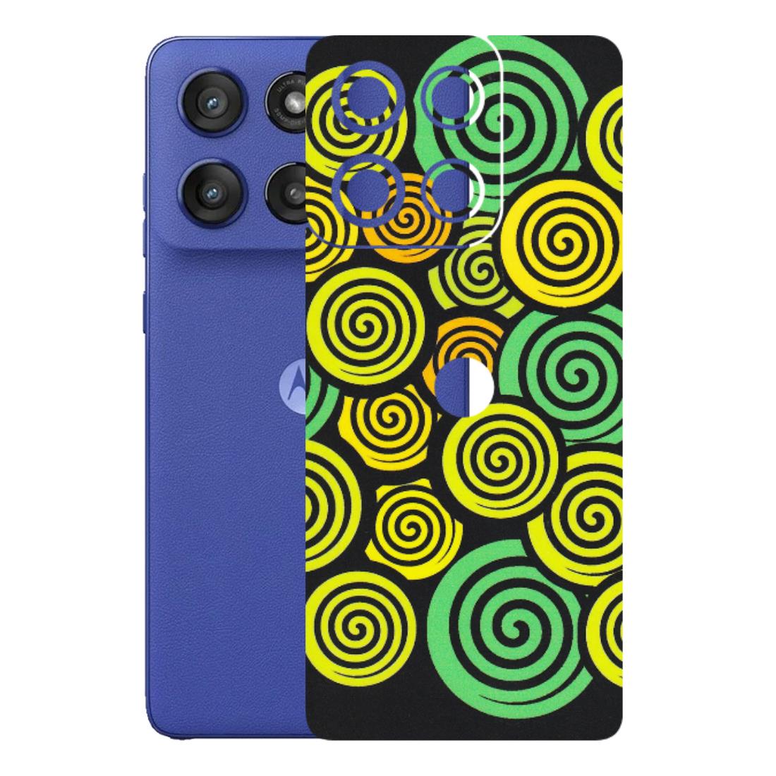 Motorola Phone Skins (All Models) - Crazy Spiral - Matte Finish (M-91) Motorola Edge 60 Stylus
