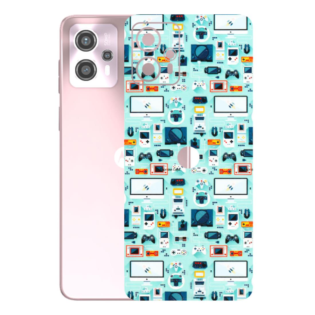 Motorola Phone Skins (All Models) - Gadgets Doodle - 3D Embossed Finish (L-184) Motorola G13