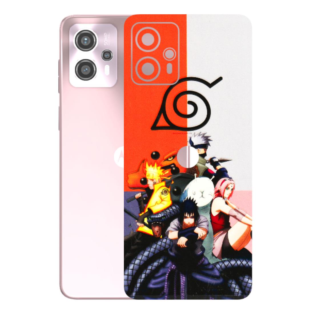Motorola Phone Skins (All Models) - Naruto Final Fight - 3D Embossed Finish (L-33) Motorola G13