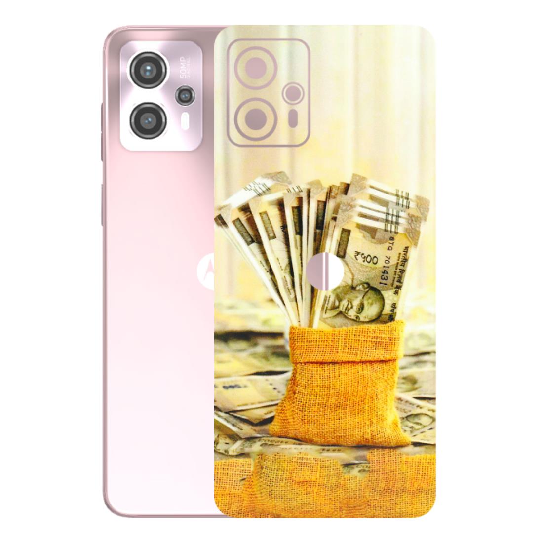 Motorola Phone Skins (All Models) - Show Me The Money - 3D Embossed Finish (L-52) Motorola G13