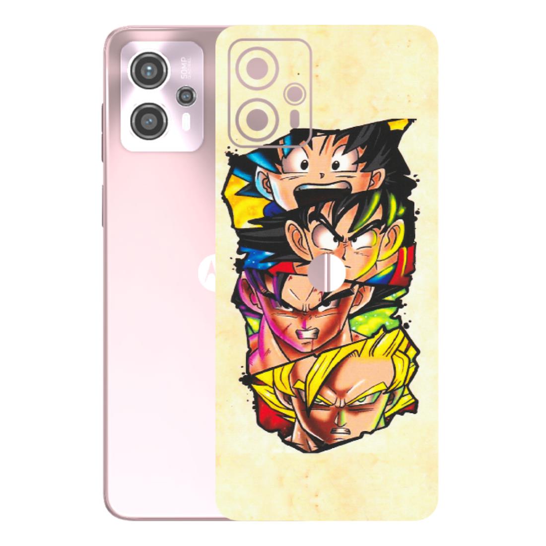 Motorola Phone Skins (All Models) - Angry Multi Anime - Matte Finish (M-113) Motorola G13