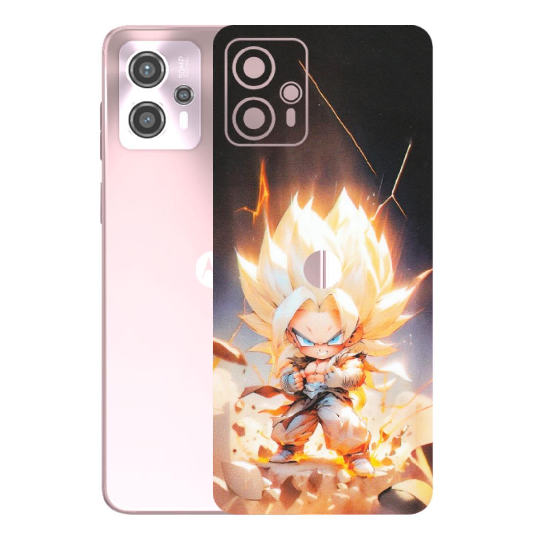 Motorola Phone Skins (All Models) - Goku Dragon Cute Anime - Matte Finish (M-131) Motorola G13