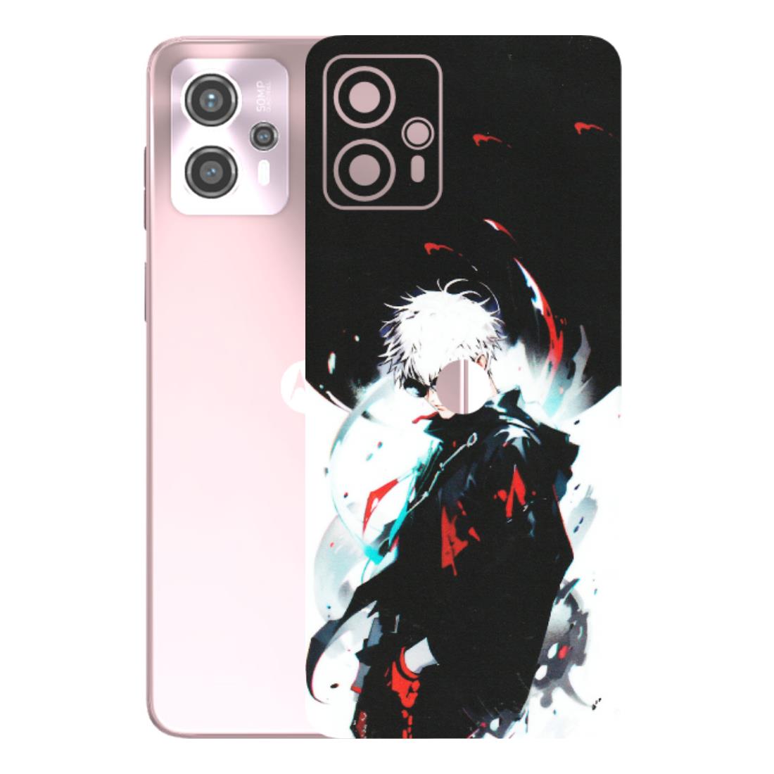Motorola Phone Skins (All Models) - Gojo Powerful Charater Kaisen Anime - Matte Finish (M-144) Motorola G13