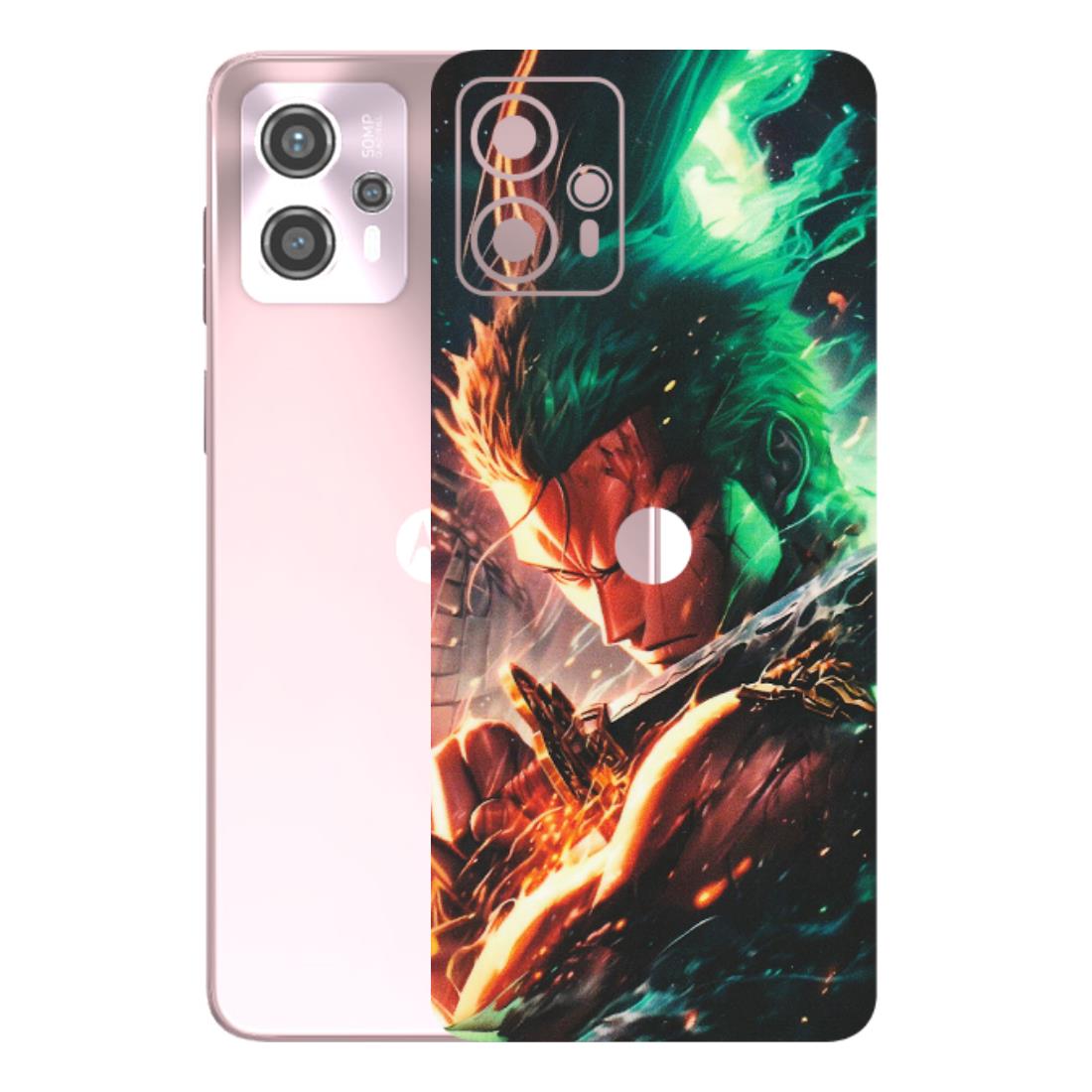 Motorola Phone Skins (All Models) - Anime Gojo Sword - Matte Finish (M-32) Motorola G13