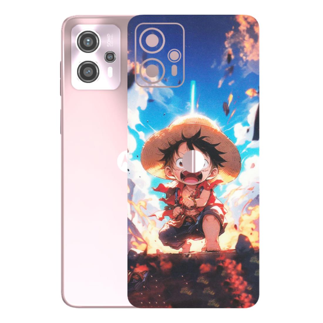 Motorola Phone Skins (All Models) - Toon One Piece Cute Character - Matte Finish (M-35) Motorola G13