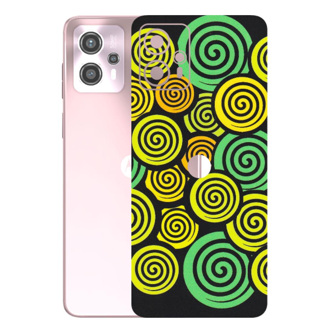 Motorola Phone Skins (All Models) - Crazy Spiral - Matte Finish (M-91) Motorola G13